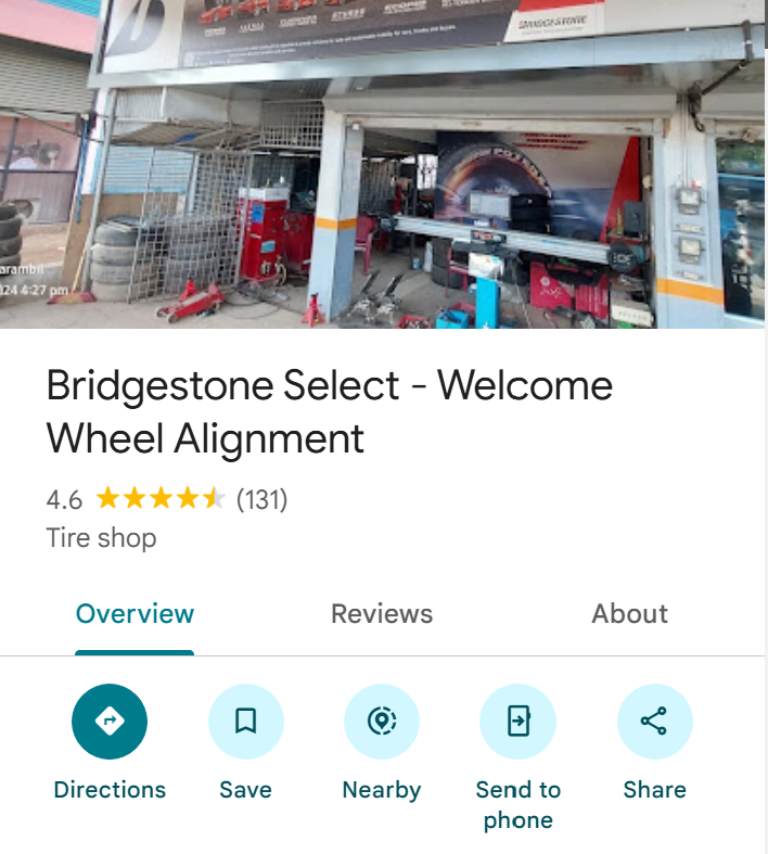 Google Reviews 4.6 stars, 131 reviews